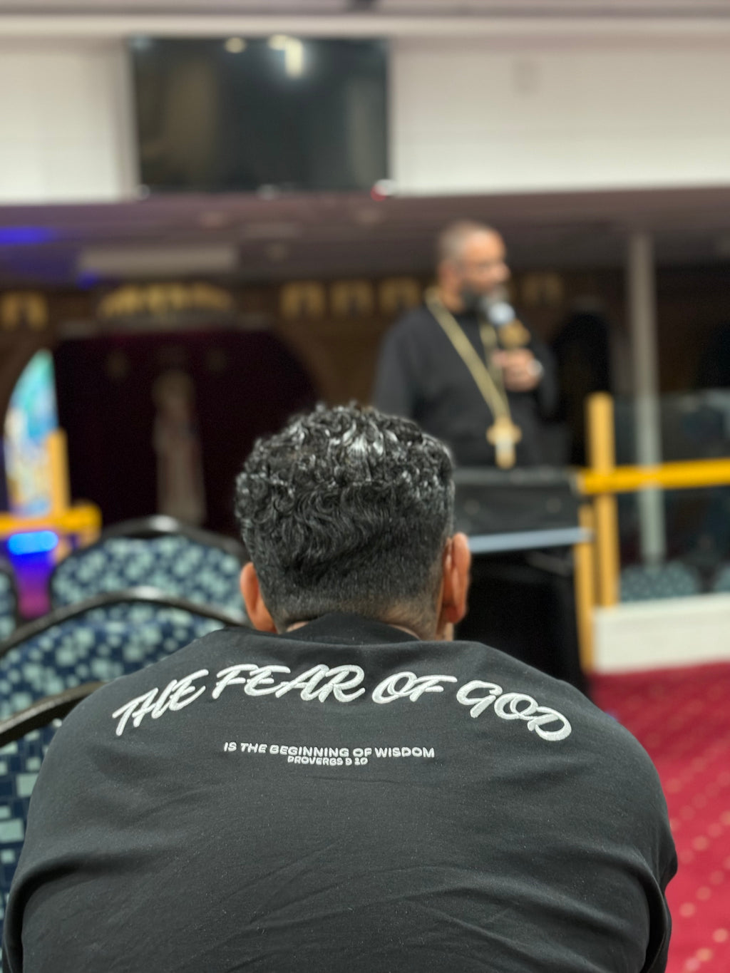 Fear Of God Oversized Embroidered Tee